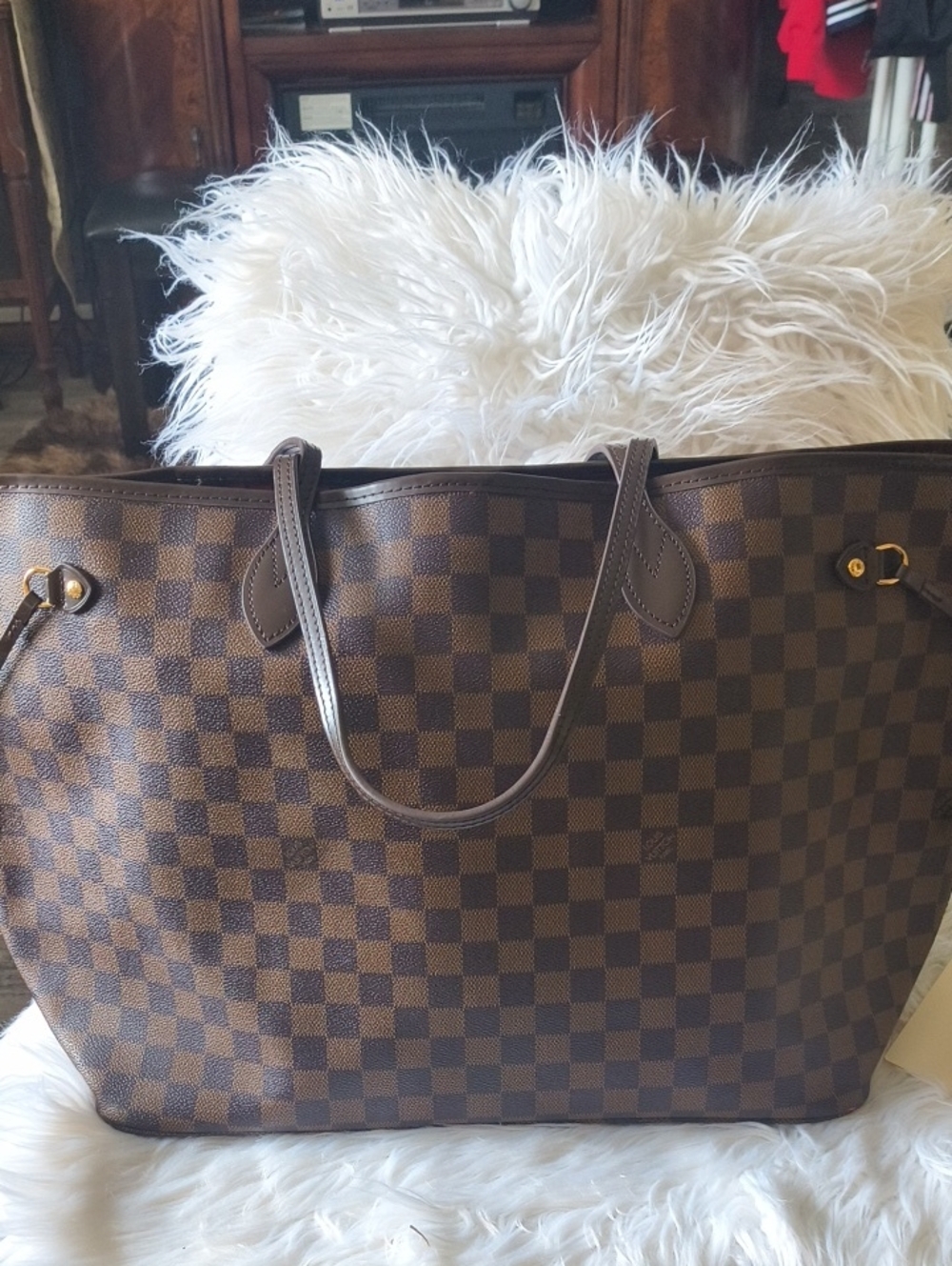 Louis Vuitton Damier Ebene Nevefall Large Size